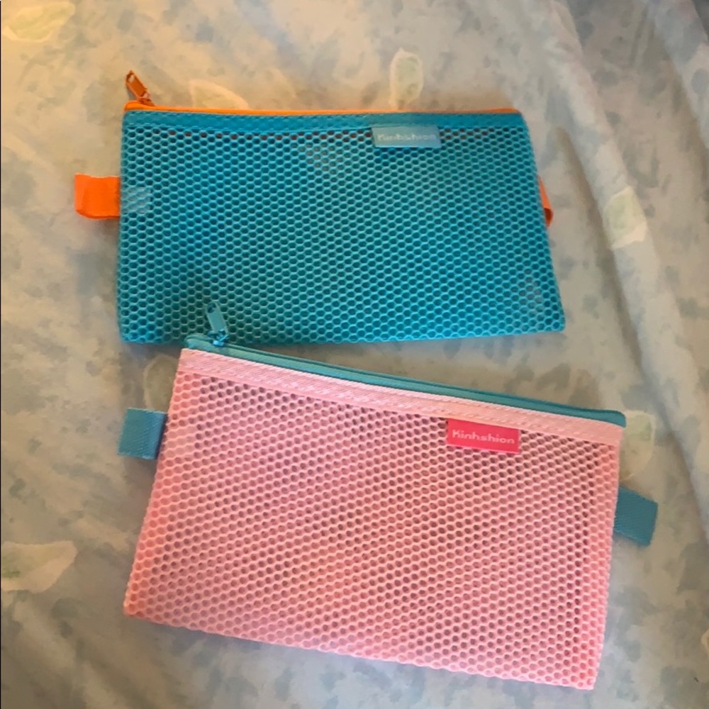 New Cute pouches!! set of 2!!